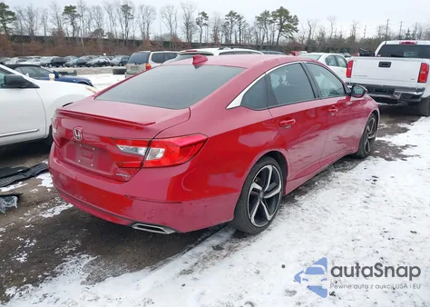 2020 Honda Accord Sport from USA, damaged, VIN 1HGCV1F32LA143537